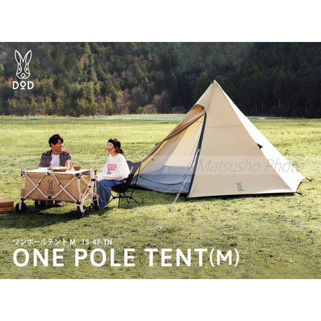 DOD（ディオーオーディー） テント 5人用 ワンポールテント 6角形 ワン