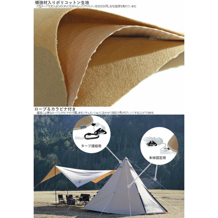 DOD アクセサリー ワンポールテント用アクセサリー 補強材入り