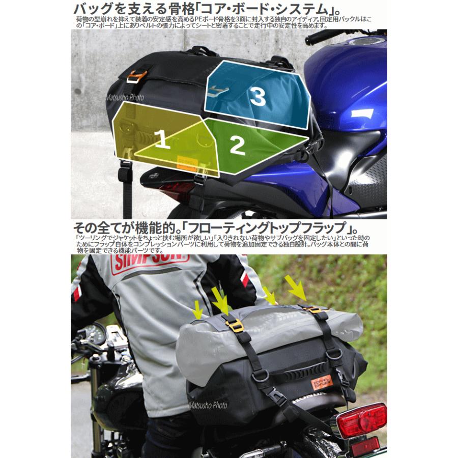 ドッペルギャンガー（DOPPELGANGER） バッグ バイク用 シートバッグ