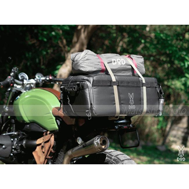 DOD バッグ ボックス形状 ツーリングバッグ 40Lサイズ 箱型バッグ ショルダーバッグ アウトドア キャンプ ハコッチャハコ（40）BG1-036-BK ブラック DOD（ディオーオーディー） バッグ ボックス形状 ツーリングバッグ 40L
