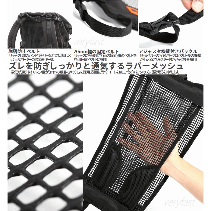 ドッペルギャンガー（DOPPELGANGER） メッシュサポーターセット 背中肩