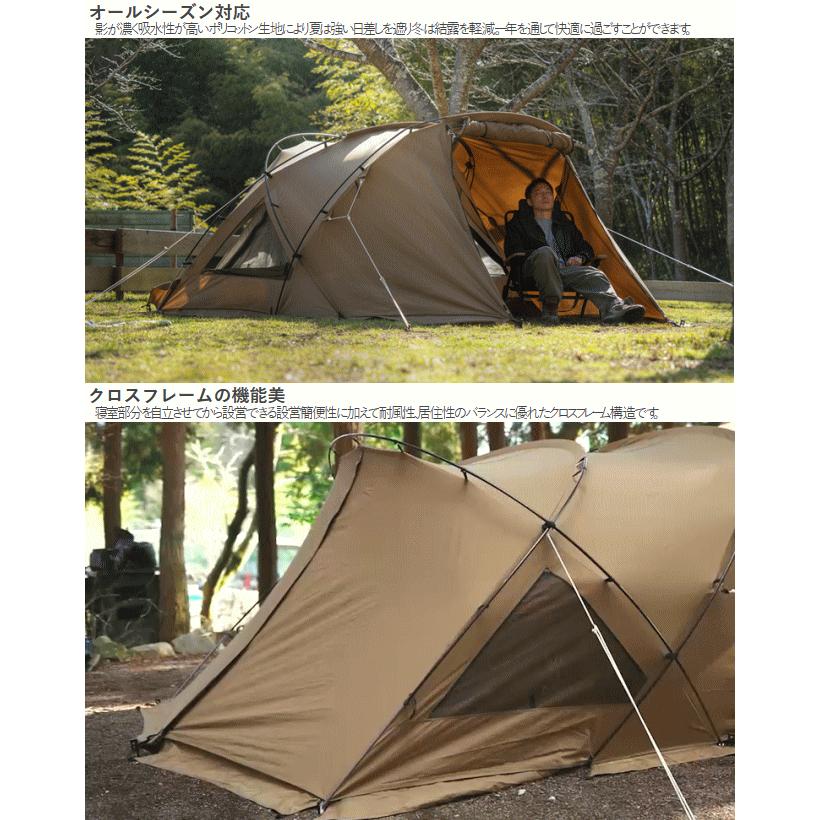 DOD ガルテント、キャノピーポール、グランドシート付き 【公式通販】