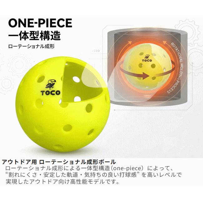 トコ ピックルボール用 ピックルボール ラケットスポーツ TOCO