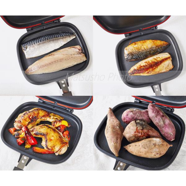 IH対応 IH用 両面焼き フライパン グルメパン  HAPPYCOOKER ハッピークッカーグルメパン IH用 送料無料