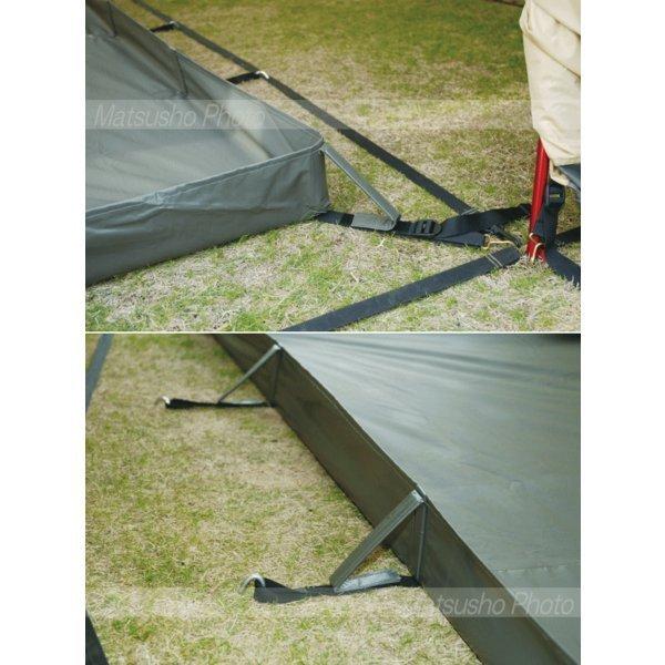 キャンパル ogawa オガワ シート CAMPAL JAPAN リビングシート ティエラ用 1322 テントシート 送料無料【SC10】_2