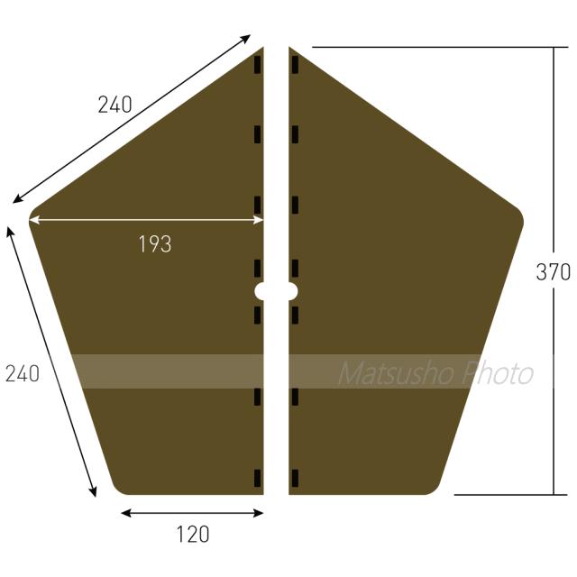 ogawa Gloke12 BLACK フロアマットセット ogawa Gloke12 BLACK フロアマットセット グロッケ12 T/C-II / ogawa