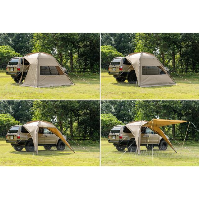 muraco】PENELOPE CAR SIDE TARP ペネローぺカーサイドタープ – CROSS