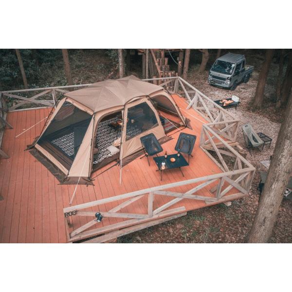 ogawa オガワキャンパル テント 3〜4人用 T/C素材 ミドルサイズ