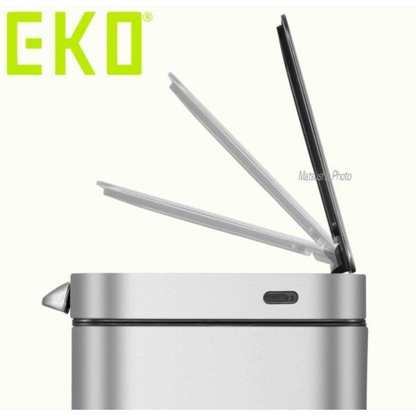 ダストボックス ゴミ箱 EKO イータッチ エレクトリックタッチビン 30L EK9180RMT-30L シルバー 送料無料【SC10】｜veryfast｜07