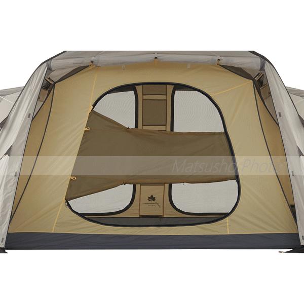 ロゴス PREMIUM テント エアーテント 2ルームテント UVカット 撥水 大型スクリーンテント グランベーシック エアマジック リビングハウス WXL-AI 71805532の画像