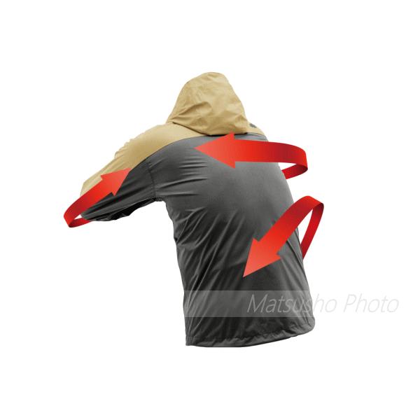 LOGOS（ロゴス） ストレッチジャケット レインジャケット LOGOS 4WAY