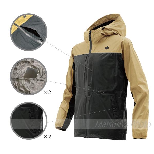 LOGOS ストレッチジャケット レインジャケット ロゴス 4WAY LOGOS ストレッチジャケット レインジャケット ロゴス 4WAY
