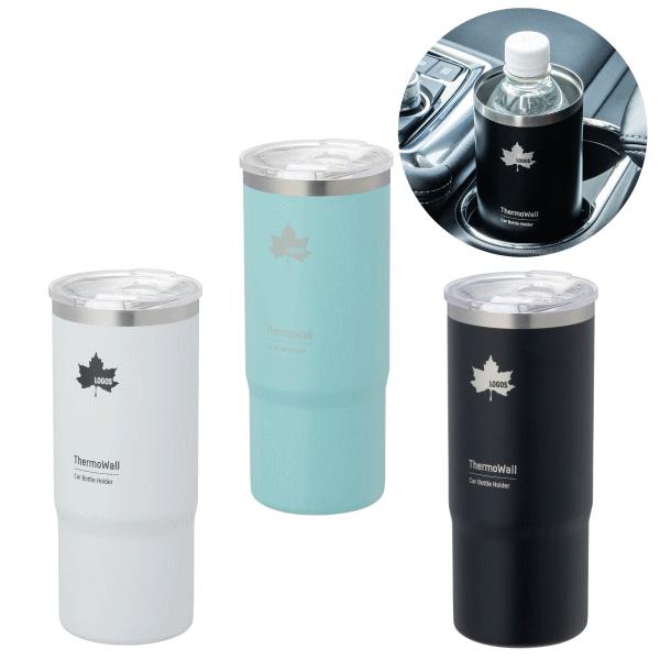 LOGOS ソフトホットウォーターボトルショルダー LOGOS（ロゴス） ボトルホルダー 本体容量600ml ブラック81286001