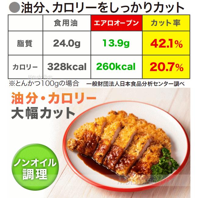 ノンフライヤー 電気フライヤー bearmax エアロオーブン AO-250K