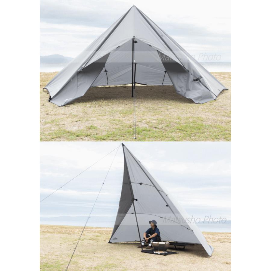 ストーブテントノナT/C用 タープ 大型タープ アウトドア キャンプ マウント Mt.SUMI ストーブテントノナT/C用 タープ 大型タープ アウトドア