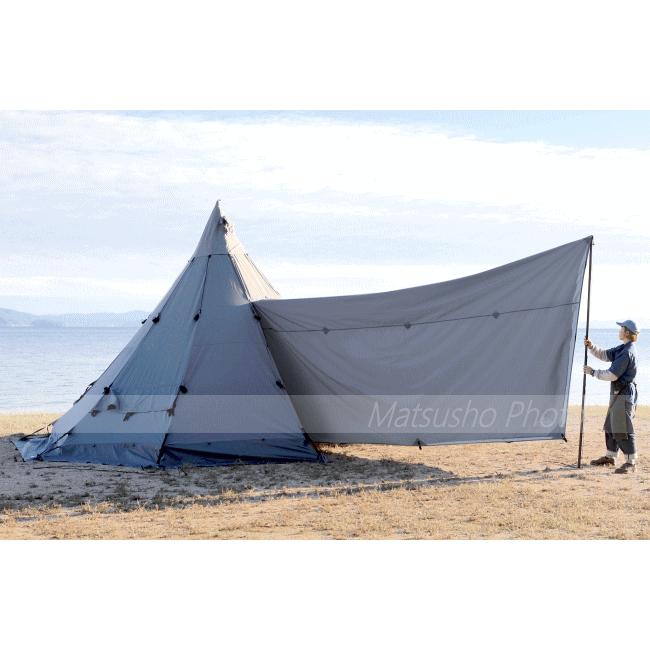 ストーブテントノナT/C用 タープ 大型タープ アウトドア キャンプ マウント Mt.SUMI ストーブテントノナT/C用 タープ 大型タープ アウトドア