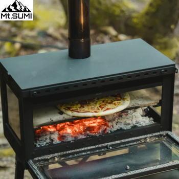 Mt SUMI 薪ストーブ　ピザストーン付き！二次燃焼！マウントスミ Mt.SUMI（マウントスミ） 薪ストーブ MIDORA用 MIDORA SUS用 ピザ