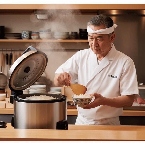 タイガー 業務用炊飯器 業務用炊飯ジャー 業務用ジャー炊飯 2升炊き TIGER 業務用ジャー炊飯器 炊きたて JNO-A361XSの画像