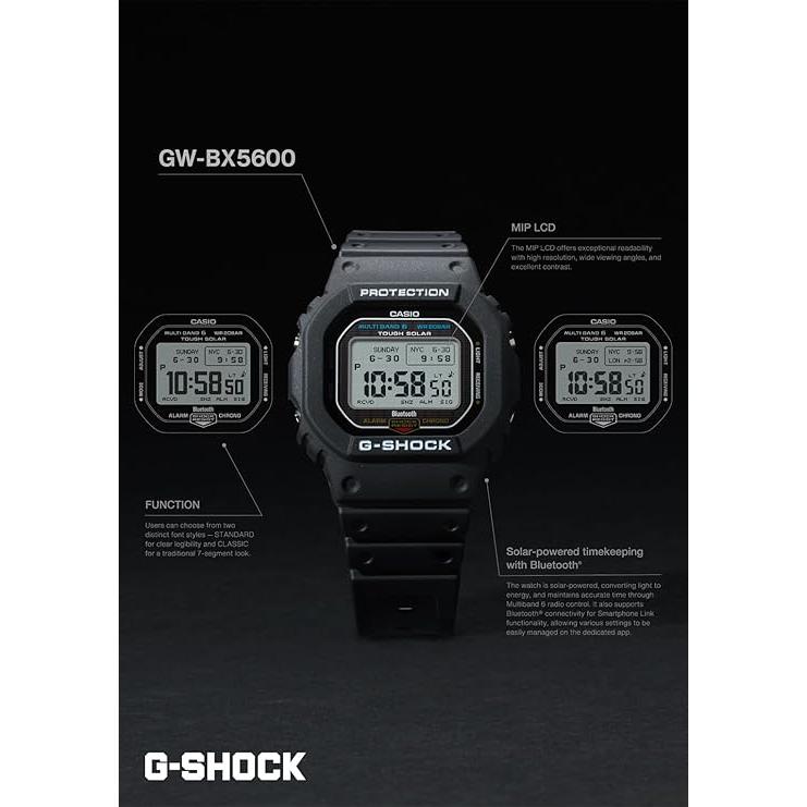 G-SHOCK 腕時計 ジーショック MIP液晶 Bluetooth搭載 電波ソーラー