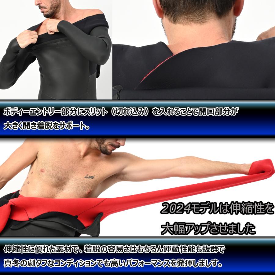 ANDNEWYOU セミドライスーツ サーフィン チェストジップ 2024 ANDNEWYOU セミドライスーツ サーフィン チェストジップ 2024