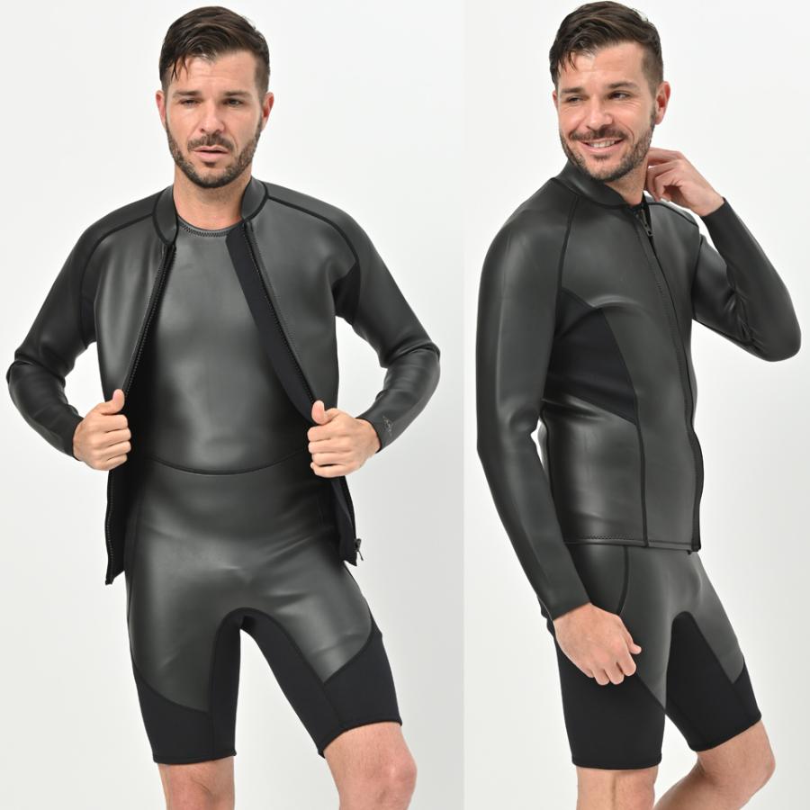 ANDNEWYOU 長袖 タッパー 2mm & ショートジョン セット メンズ ANDNEWYOU 長袖 タッパー 2mm & ショートジョン セット メンズ
