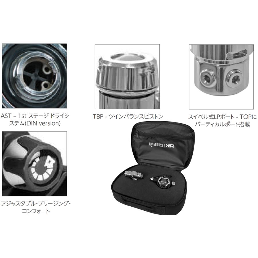 マレス 28XR HR 416420 ダイビング レギュレター 1ST 2ND MARES 寒冷 寒冷地 レギュレーター レギ レギュ レギュセット レギセット_3