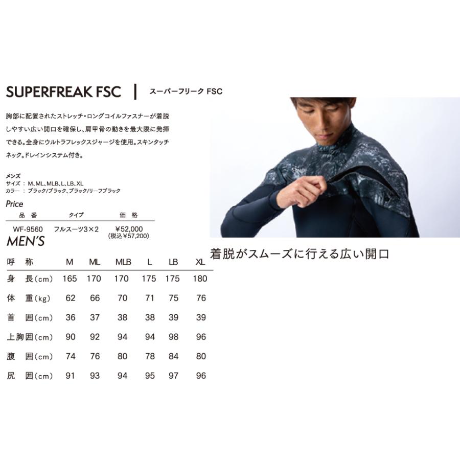 オニール O'NEILL FUZE SC 3/2 フューズ ロングコイルファスナー