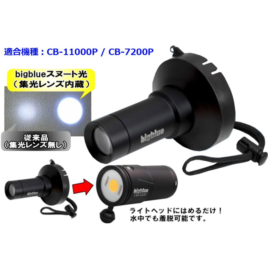ZERO（ダイビング） BIGBLUE ビッグブルー LED スヌートレンズ