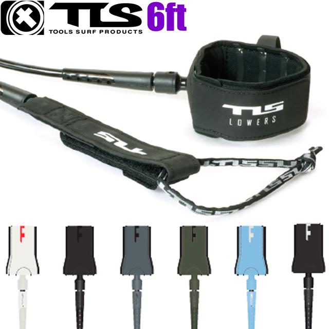 TLS LOWERS LEASH 6ft 6フィート 6mm リーシュコード ドロップコード サーフィン サーフボード 足首 TOOLS ツールス ロゥワーズ ボードリーシュ | TOOLS（サーフィン）