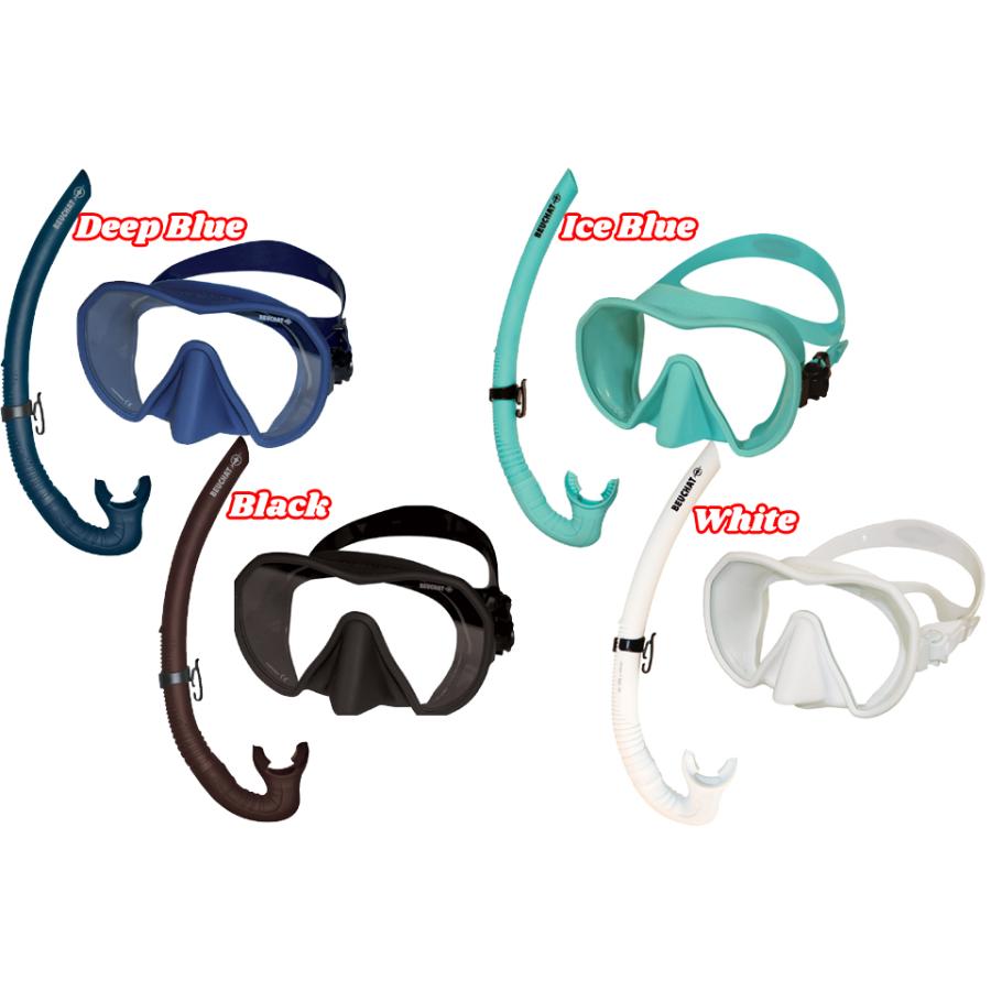 BEUCHAT MAXLUX S マスク SPY スノーケル マスクセット スノーケルセット ダイビング シリコン シュノーケリング スキンダイビング フリーダイビング ブッシャー_1