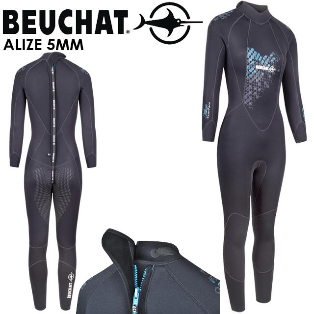 新品Beuchat レディース ウェットスーツ 5mm