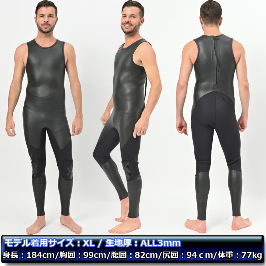 ANDNEWYOU ロングジョン 3mm メンズ サーフィン ウェットスーツ ANDNEWYOU ロングジョン 3mm メンズ サーフィン ウェットスーツ