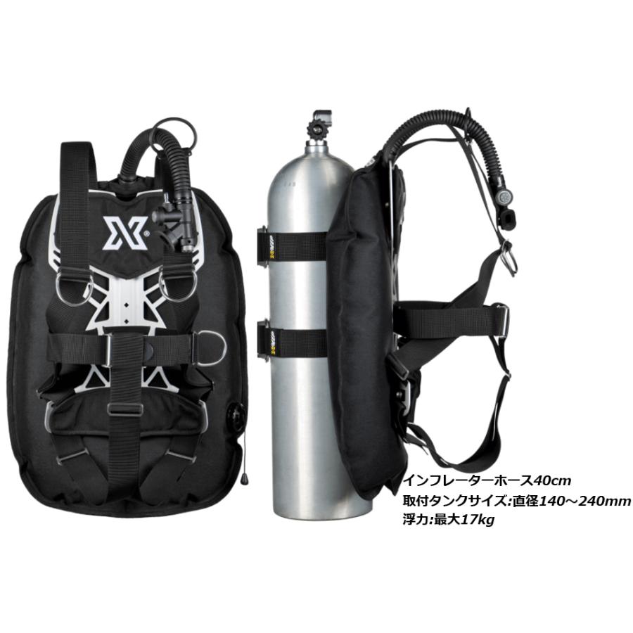 XDEEP エックスディープ NX GHOST スタンダード 標準ハーネス ST-GST-S バックフロート BCD バックパック テクニカルダイビング ダイビング アルミプレート プロ_1