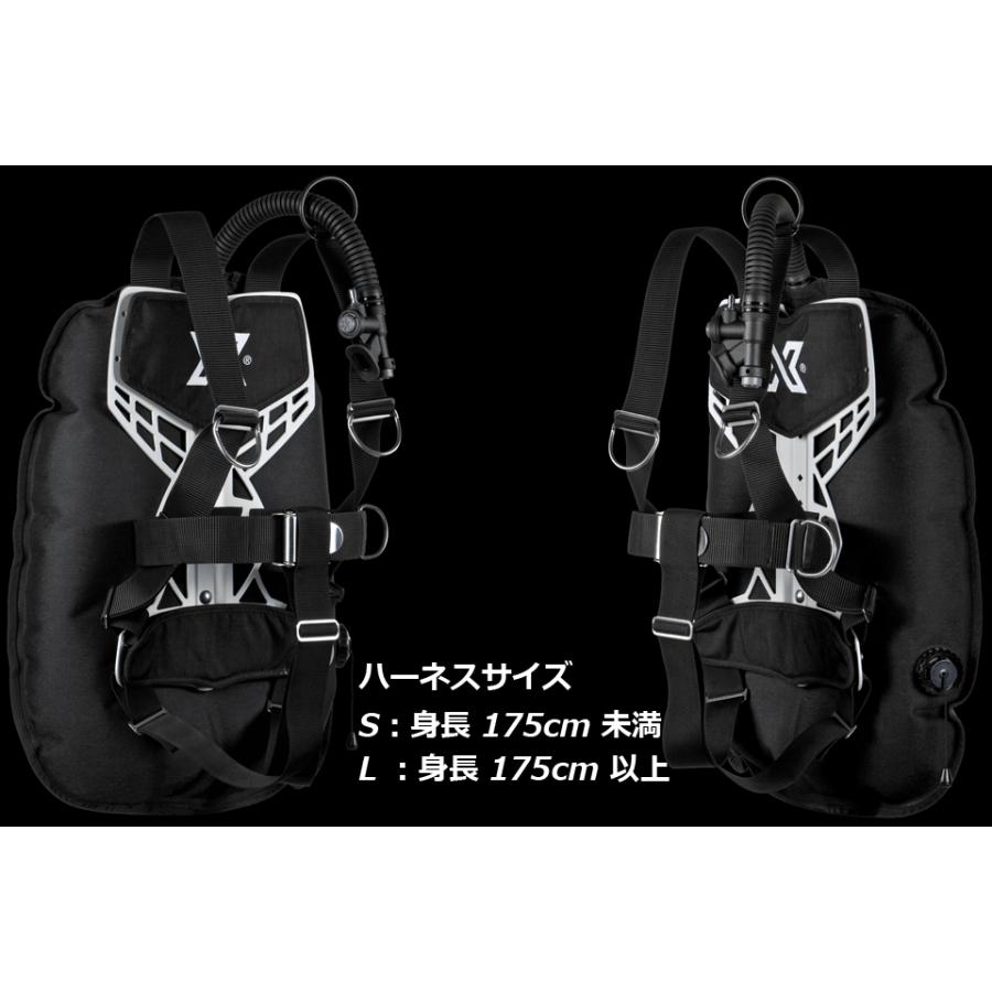 XDEEP エックスディープ NX GHOST スタンダード 標準ハーネス ST-GST-S バックフロート BCD バックパック テクニカルダイビング ダイビング アルミプレート プロ_2