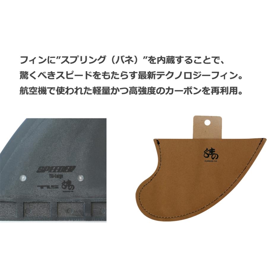 TLS TLS SPEEDER FIN TRI-QUAD LARGE SET FUTURE 5枚 サーフボード