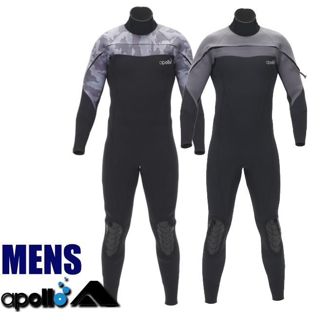 apollo アポロ bio-pro semi dry BPS-501 バイオ プロ セミドライスーツ 5ｍｍ ダイビング ウェットスーツ 5ミリ サイズオーダー メンズ 日本潜水機 オーダー | apollo（ダイビング）