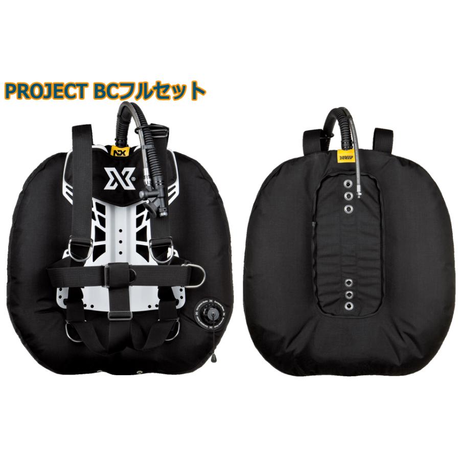 XDEEP エックスディープ PROJECT BCフルセット ダイビング BCD バック