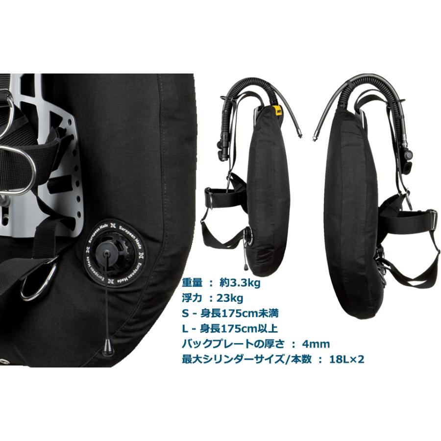 XDEEP エックスディープ PROJECT BCフルセット ダイビング BCD バック