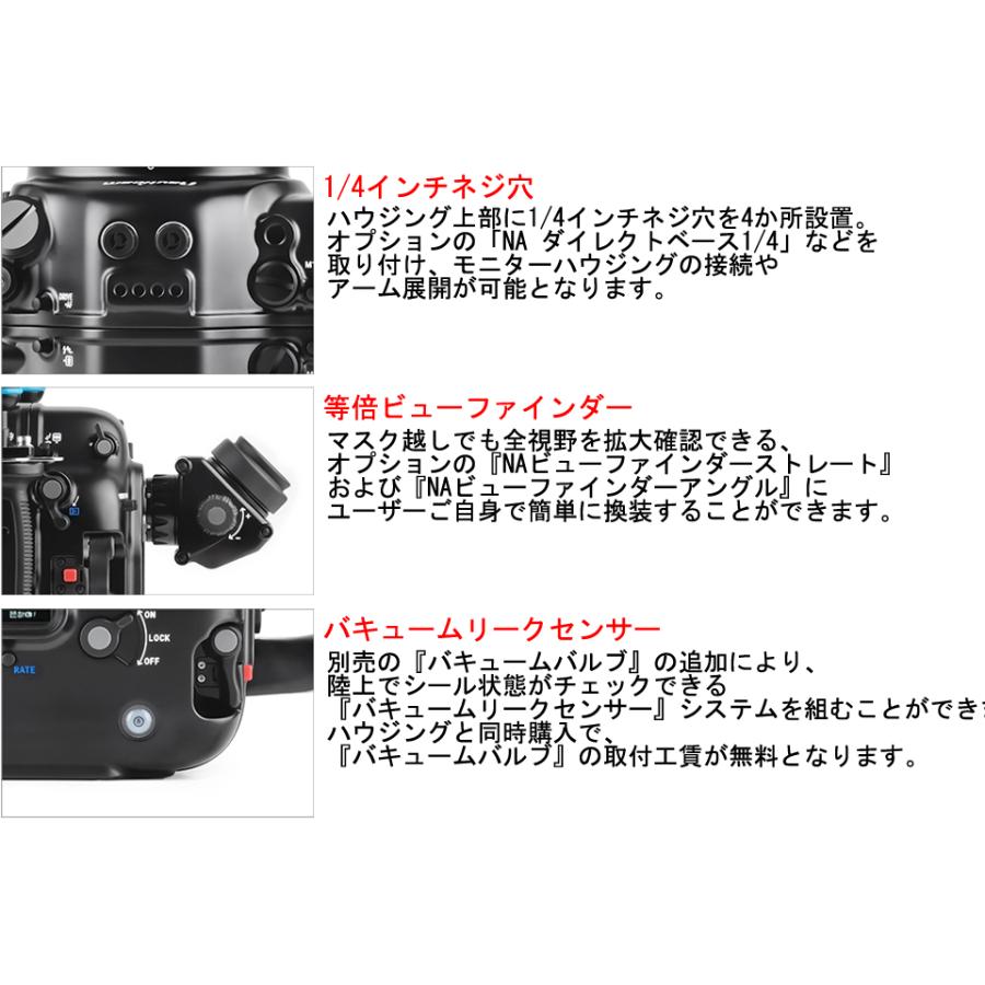 Nauticam（ノーティカム） NA R1 Canon EOS R1用 ハウジング 10564