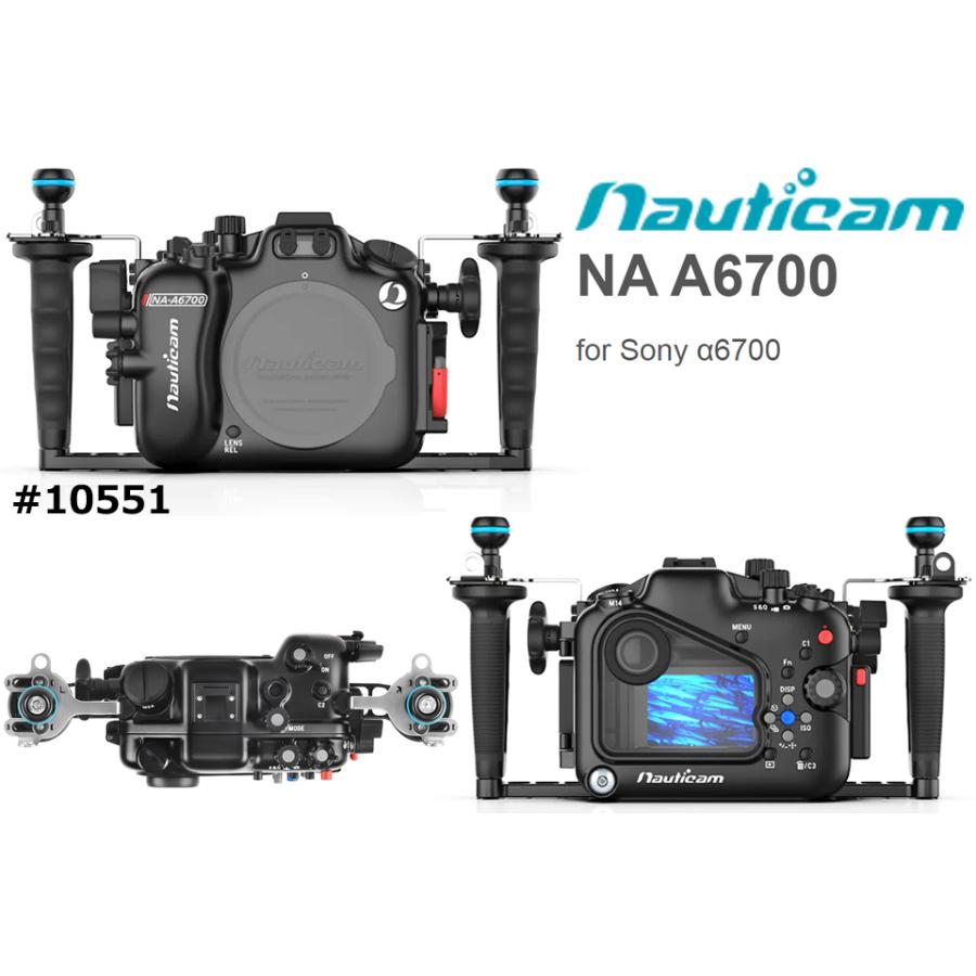 Nauticam ノーティカム NA A6700 #10551 ハウジング ソニー Sony Nauticam ノーティカム NA A6700 #10551 ハウジング ソニー Sony