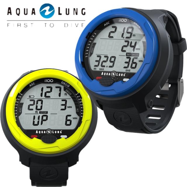 ♥️ 動作品 AQUA LUNG i100 ダイブコンピュータ 腕時計 ダイブ AQUALUNG（アクアラング） ダイブコンピュータ i100 腕時計 ダイバー