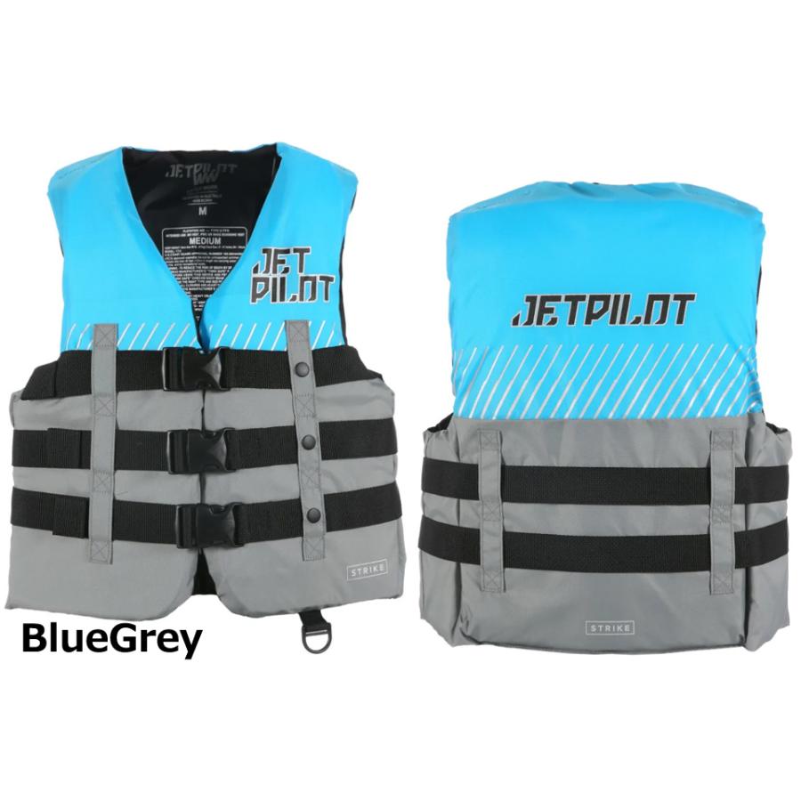 JETPILOT ジェットパイロット ライフベスト ライフジャケット JA22126CGA STRIKE 3-BUCKLE CGA NYLON VEST ナイロンベスト ３バックル 水上バイク｜verygood｜08