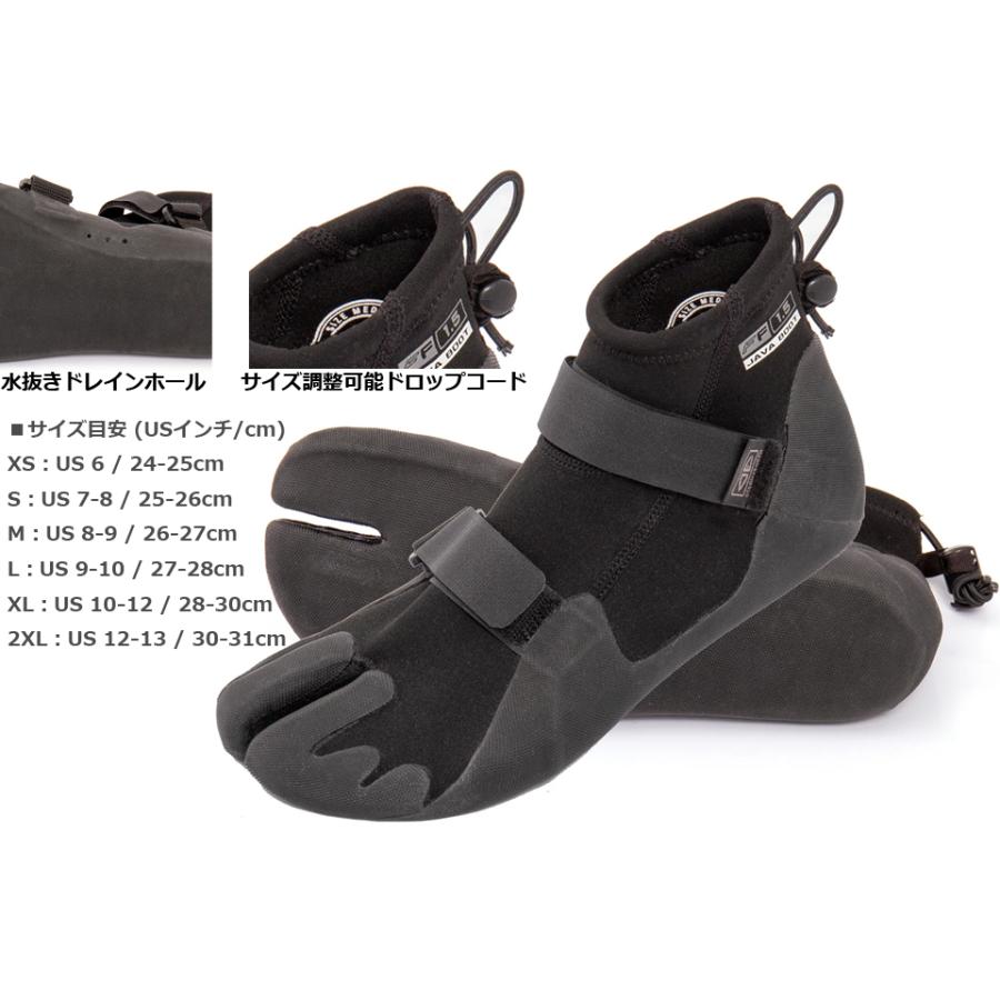 OCEAN&EARTH オーシャン＆アース リーフブーツ リーフシューズ JAVA SPLIT TOE BOOTS 1.5mm サーフブーツ サーフィン マリンシューズ ビーチシューズ | OCEAN＆EARTH | 01