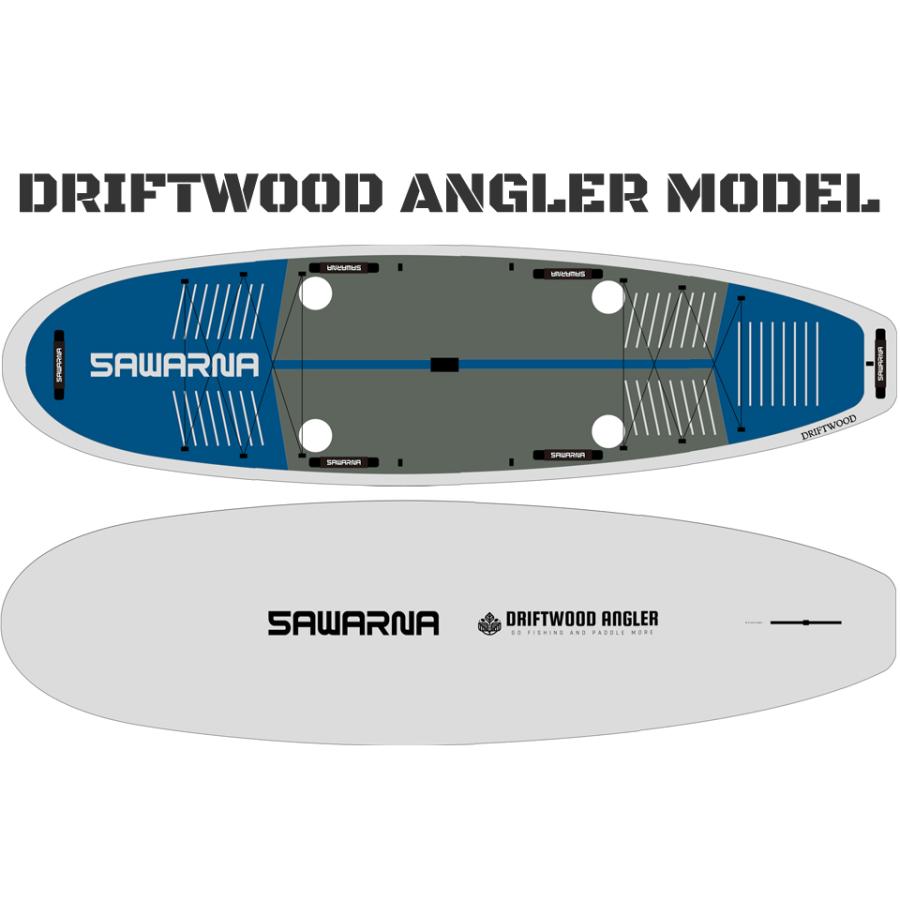 SAWARNA サワルナ DRIFTWOOD ANGLER MODEL SUPボード フィッシング