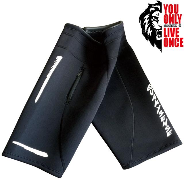 QUAKYSENSE クエーキーセンス ウエットスーツ パンツ 黒 XL