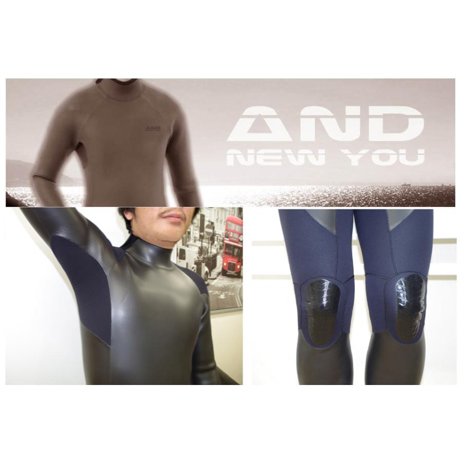 ANDNEWYOU 国産 ウェットスーツ フルスーツ 5/3 ANDNEWYOU ウエット 