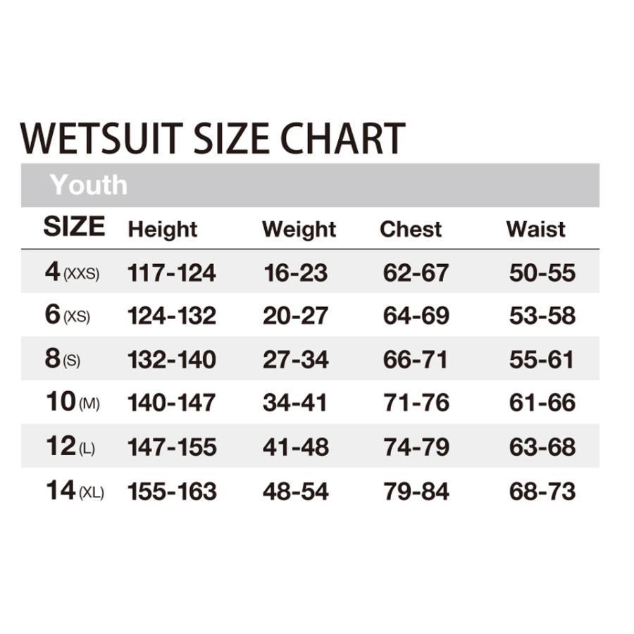 OCEAN＆EARTH YOUTH STEAMER 4/3mm ウェットスーツ キッズ フルスーツ