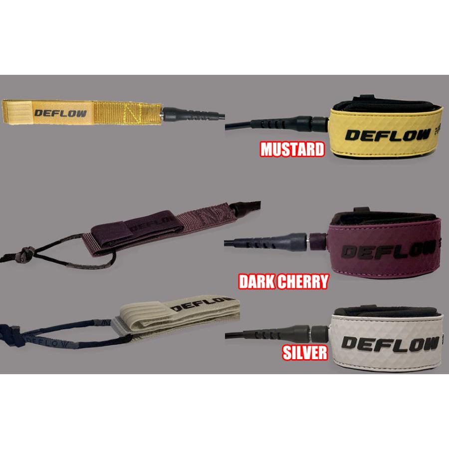 DEFLOW PREMIUM PERFORMANCE 9ft 7mm KNEE リーシュコード デフロー サーフィン サーフボード ボードリーシュ 9ft 7mm ドロップコード 膝下 ニータイプ |  | 02