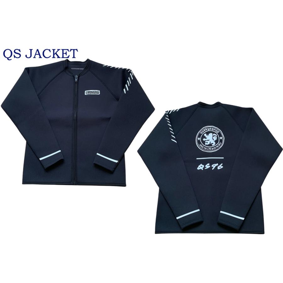 quakysense QS JACKET クエーキーセンス ジャケット ウェットスーツ タッパー 水上バイク ジェット ボレロ 長袖 |  | 01