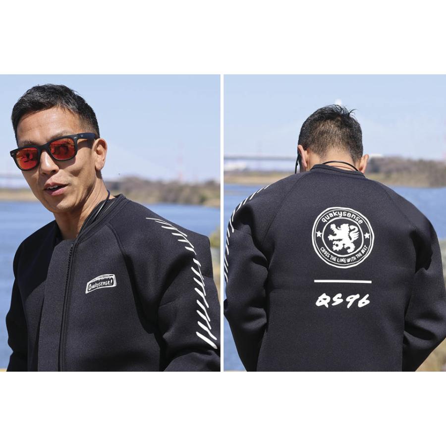 quakysense QS JACKET クエーキーセンス ジャケット ウェットスーツ タッパー 水上バイク ジェット ボレロ 長袖 |  | 02